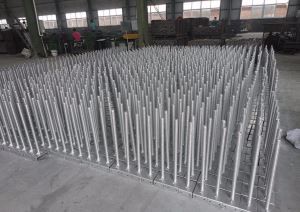 Stillanleg solid og holur skrúfur Jack Base fyrir vinnupalla