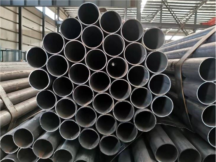 Building Material Carbon ERW Steel Pipe Hollow Section Galvanized/Welded/Black/Seamless/Stainless Round Tube/Pipe For Scaffolding