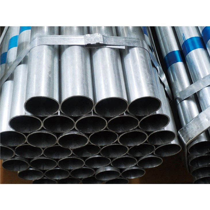 Hot Dip GI Forgalvaniseruðu kringlótt rör